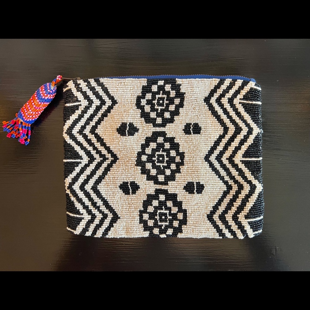 Beautiful beaded clutch